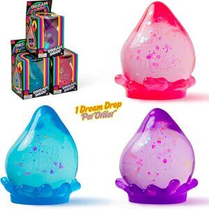 Nee Doh Purple Dream Drop Sensory Squeeze Toy 3" Tall (1 Per Order)